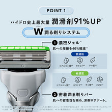 画像をギャラリービューアに読み込む, シック ハイドロ極 敏感肌 ホルダー(本体+刃2コ)