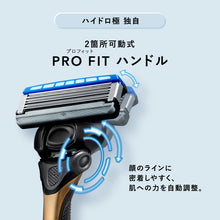 画像をギャラリービューアに読み込む, シック ハイドロ極 普通肌 ホルダー(本体+刃2コ)